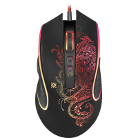 Defender Wired gaming mouse Venom GM-640L 8 buttons, 3200DPI